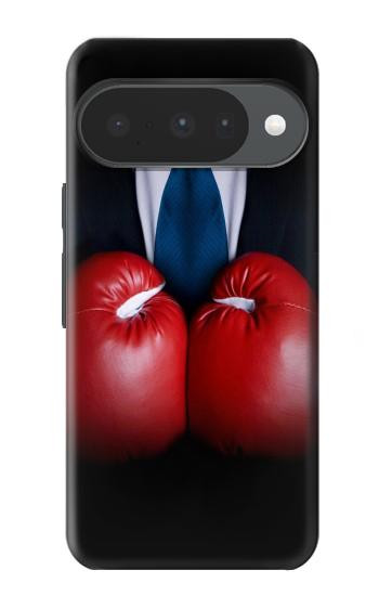 S2261 Businessman Black Suit With Boxing Gloves Case For Google Pixel 10, 10 Pro