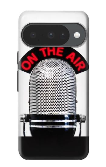 S2381 Vintage Radio Microphone On The Air Case For Google Pixel 10, 10 Pro