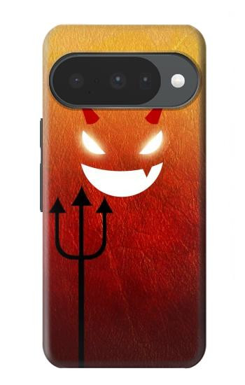 S2454 Red Cute Little Devil Cartoon Case For Google Pixel 10, 10 Pro