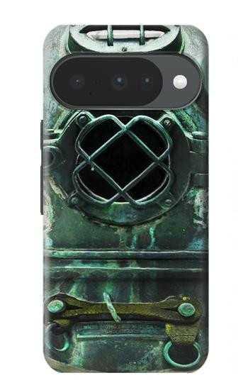 S2632 Antique Vintage Deep Sea Diver Helmet Case For Google Pixel 10, 10 Pro