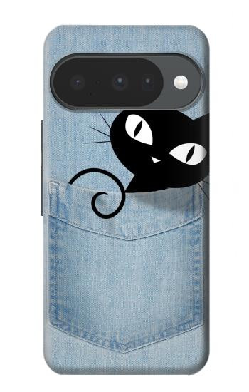 S2641 Pocket Black Cat Case For Google Pixel 10, 10 Pro