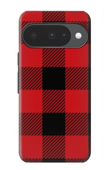 S2931 Red Buffalo Check Pattern Case For Google Pixel 10, 10 Pro