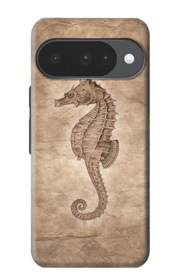 S3214 Seahorse Skeleton Fossil Case For Google Pixel 10, 10 Pro