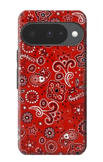 S3354 Red Classic Bandana Case For Google Pixel 10, 10 Pro