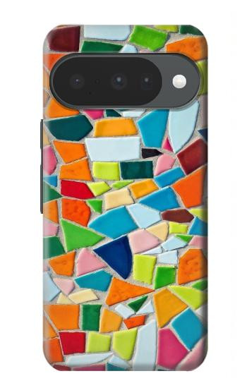 S3391 Abstract Art Mosaic Tiles Graphic Case For Google Pixel 10, 10 Pro