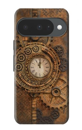 S3401 Clock Gear Steampunk Case For Google Pixel 10, 10 Pro