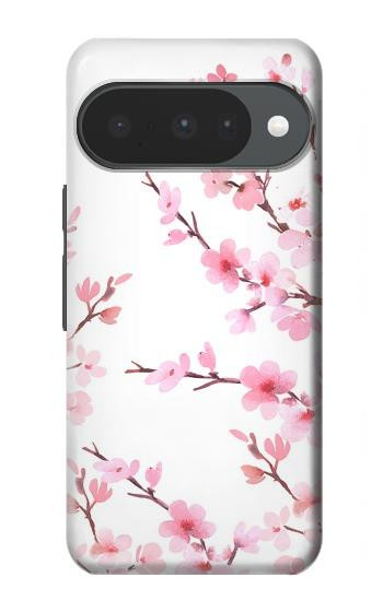 S3707 Pink Cherry Blossom Spring Flower Case For Google Pixel 10, 10 Pro