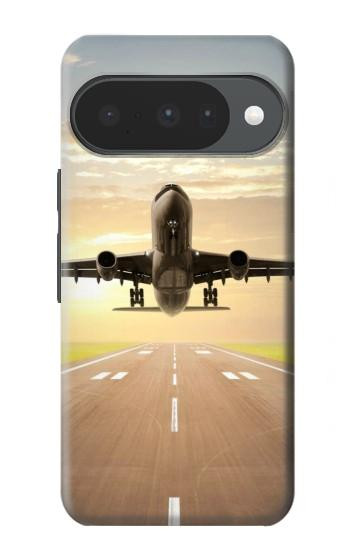 S3837 Airplane Take off Sunrise Case For Google Pixel 10, 10 Pro