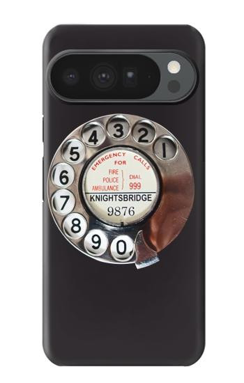 S0059 Retro Rotary Phone Dial On Case For Google Pixel 10 Pro XL