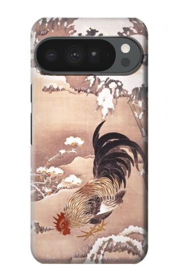 S1332 Ito Jakuchu Rooster Case For Google Pixel 10 Pro XL