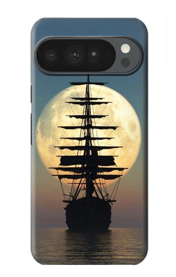 S2897 Pirate Ship Moon Night Case For Google Pixel 10 Pro XL