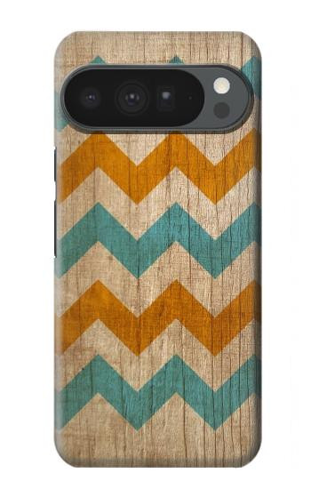 S3033 Vintage Wood Chevron Graphic Printed Case For Google Pixel 10 Pro XL