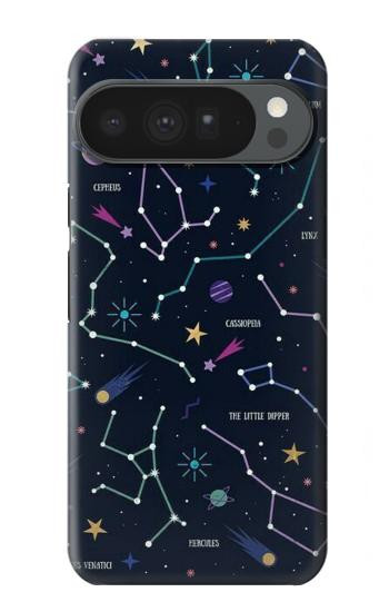 S3220 Star Map Zodiac Constellations Case For Google Pixel 10 Pro XL