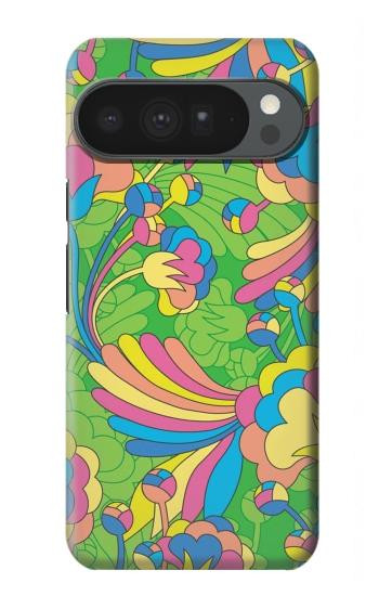 S3273 Flower Line Art Pattern Case For Google Pixel 10 Pro XL