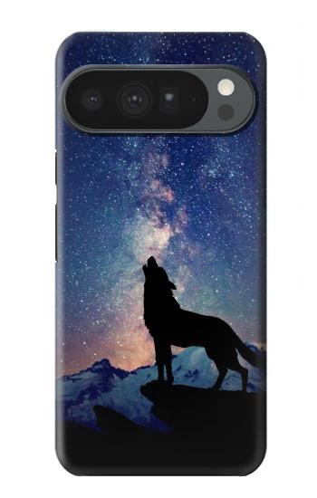S3555 Wolf Howling Million Star Case For Google Pixel 10 Pro XL