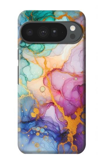 S4001 Multicolored Abstract Lilac Emerald Case For Google Pixel 10 Pro XL