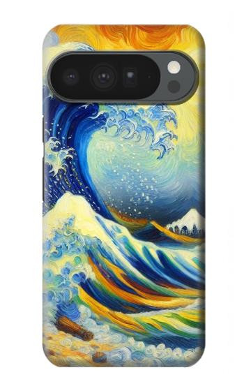 S4005 Oil Color Painting Great Waves Case For Google Pixel 10 Pro XL