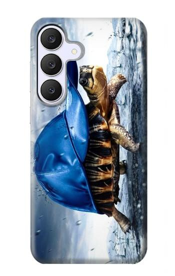 S0084 Turtle in the Rain Case For Samsung Galaxy S25 FE, S26 FE