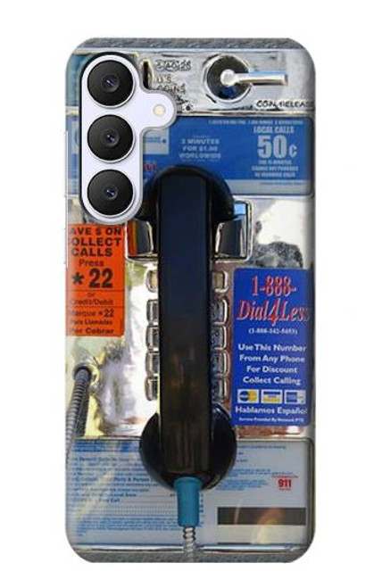 S0087 Payphone Case For Samsung Galaxy S25 FE S0087 Payphone Case For Samsung Galaxy S25 FE