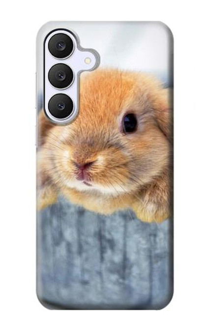S0242 Cute Rabbit Case For Samsung Galaxy S25 FE S0242 Cute Rabbit Case For Samsung Galaxy S25 FE
