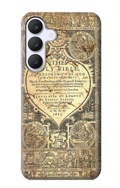 S0330 Bible Page Case For Samsung Galaxy S25 FE S0330 Bible Page Case For Samsung Galaxy S25 FE