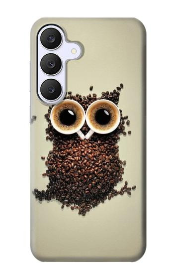 S0360 Coffee Owl Case For Samsung Galaxy S25 FE, S26 FE