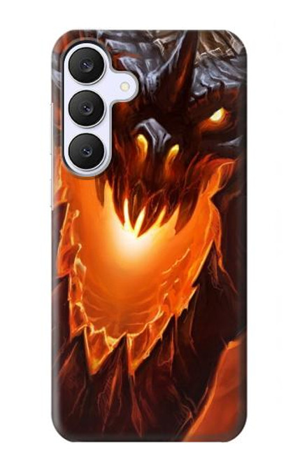 S0414 Fire Dragon Case For Samsung Galaxy S25 FE S0414 Fire Dragon Case For Samsung Galaxy S25 FE