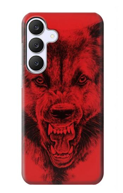 S1090 Red Wolf Case For Samsung Galaxy S25 FE S1090 Red Wolf Case For Samsung Galaxy S25 FE