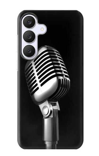 S1672 Retro Microphone Jazz Music Case For Samsung Galaxy S25 FE