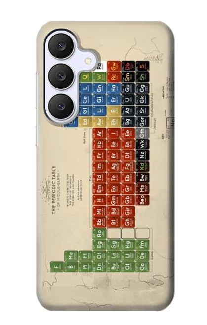 S1695 The Periodic Table of Middle Earth Case For Samsung Galaxy S25 FE S1695 The Periodic Table of Middle Earth Case For Samsung Galaxy S25 FE