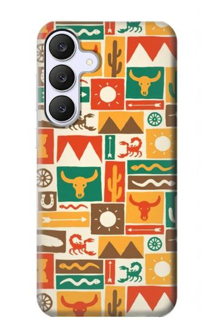 S1873 Western Pattern Case For Samsung Galaxy S25 FE S1873 Western Pattern Case For Samsung Galaxy S25 FE
