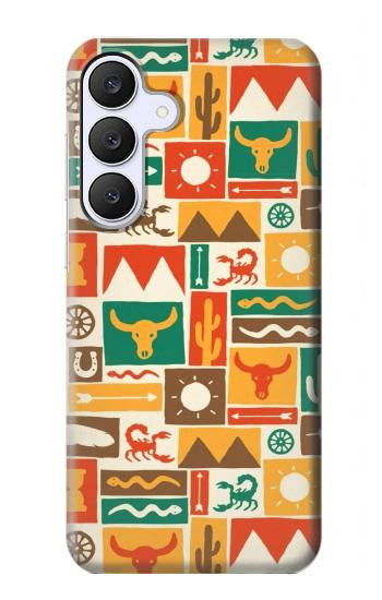 S1873 Western Pattern Case For Samsung Galaxy S25 FE, S26 FE