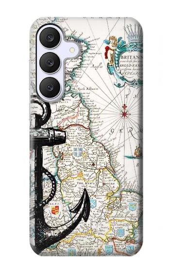 S1962 Nautical Chart Case For Samsung Galaxy S25 FE