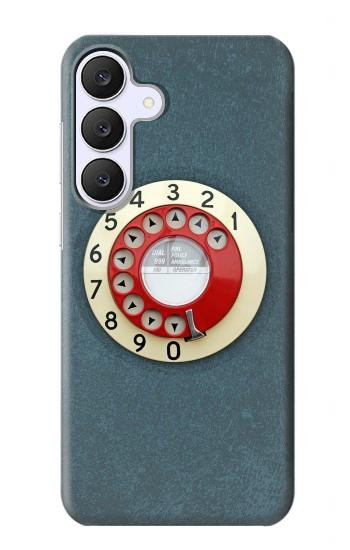 S1968 Rotary Dial Telephone Case For Samsung Galaxy S25 FE
