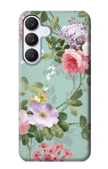 S2178 Flower Floral Art Painting Case For Samsung Galaxy S25 FE