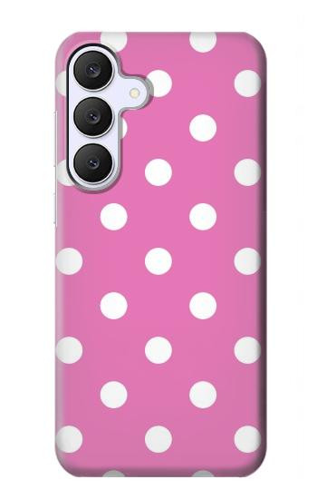 S2358 Pink Polka Dots Case For Samsung Galaxy S25 FE, S26 FE