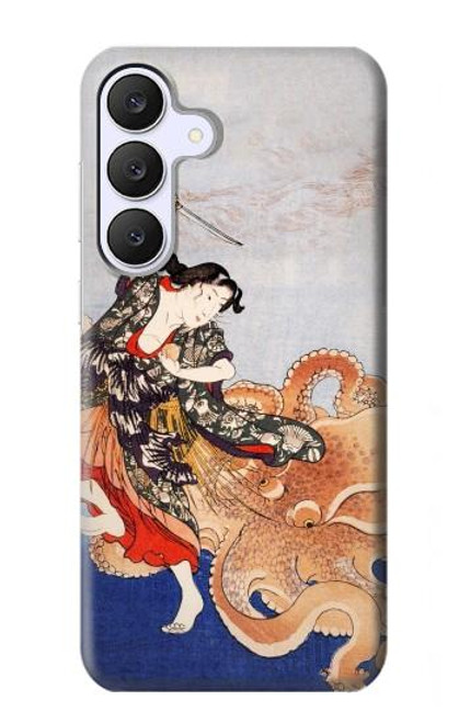 S2496 Japan Art Utagawa Kuniyoshi Tamatori Case For Samsung Galaxy S25 FE