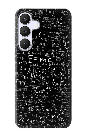 S2574 Mathematics Physics Blackboard Equation Case For Samsung Galaxy S25 FE