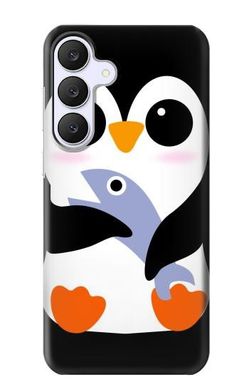 S2631 Cute Baby Penguin Case For Samsung Galaxy S25 FE