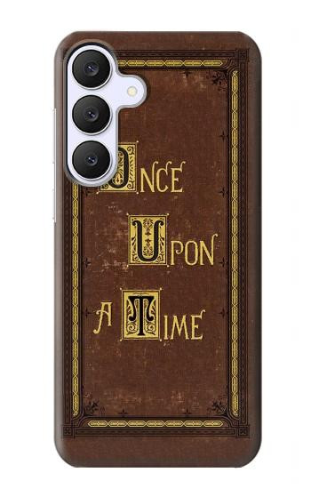 S2824 Once Upon a Time Book Cover Case For Samsung Galaxy S25 FE, S26 FE