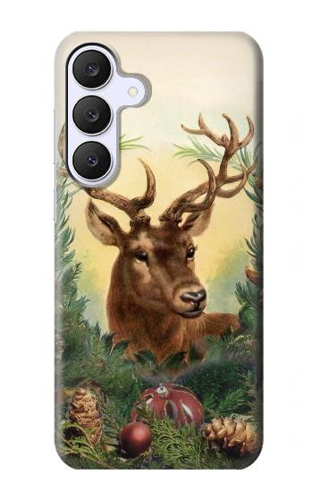 S2841 Vintage Reindeer Christmas Case For Samsung Galaxy S25 FE