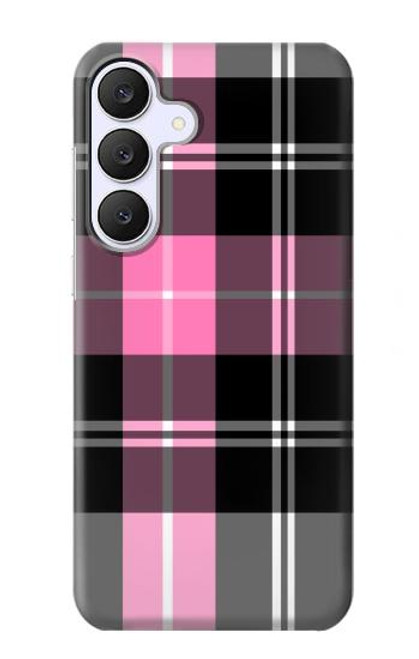 S3091 Pink Plaid Pattern Case For Samsung Galaxy S25 FE