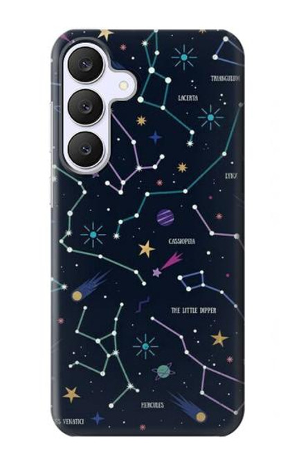 S3220 Star Map Zodiac Constellations Case For Samsung Galaxy S25 FE