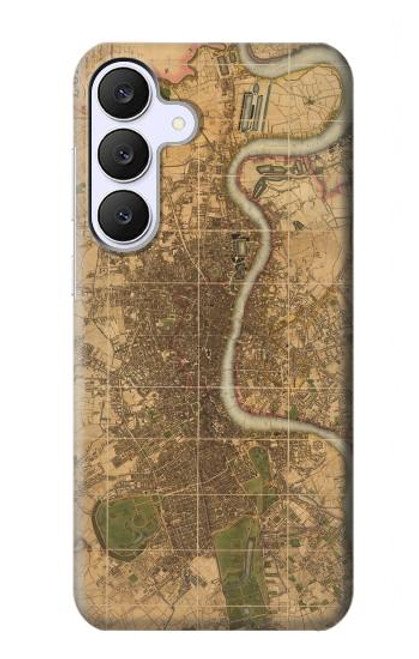 S3230 Vintage Map of London Case For Samsung Galaxy S25 FE