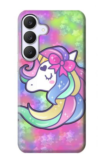 S3264 Pastel Unicorn Case For Samsung Galaxy S25 FE