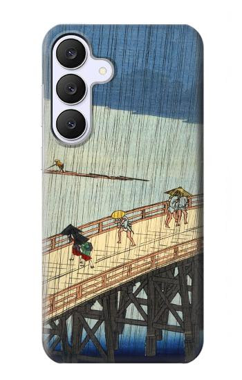 S3347 Utagawa Hiroshige Sudden shower Case For Samsung Galaxy S25 FE