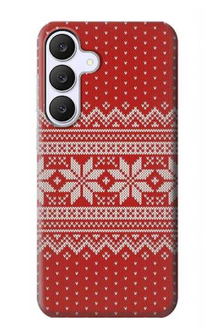 S3384 Winter Seamless Knitting Pattern Case For Samsung Galaxy S25 FE S3384 Winter Seamless Knitting Pattern Case For Samsung Galaxy S25 FE
