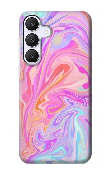 S3444 Digital Art Colorful Liquid Case For Samsung Galaxy S25 FE