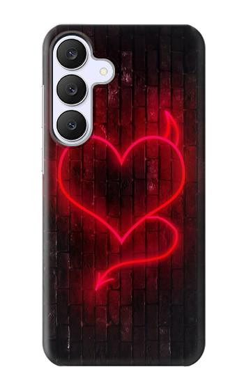 S3682 Devil Heart Case For Samsung Galaxy S25 FE, S26 FE