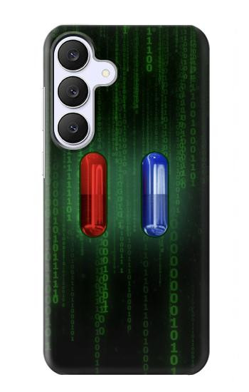 S3816 Red Pill Blue Pill Capsule Case For Samsung Galaxy S25 FE